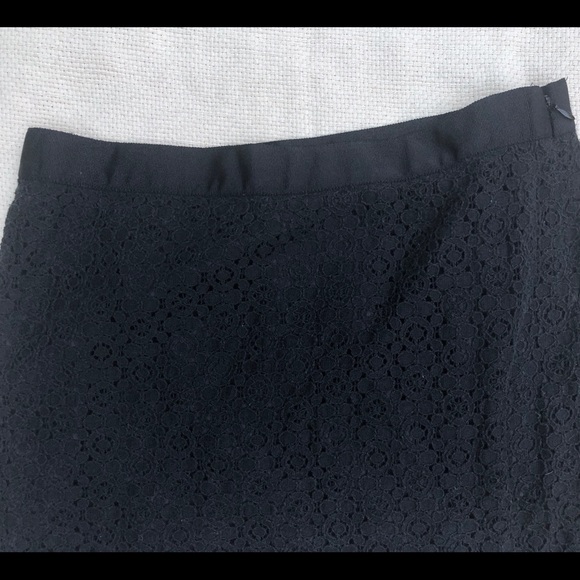 SOLD ON EBAY J. Crew Black Eyelet Mini Skirt - Picture 4 of 8